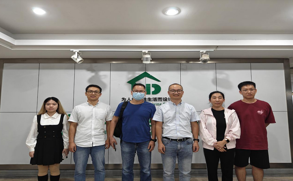 Interactive communication | Promote development Jiangsu Himonia visits Nanjing Forestry University Home Furnishing College